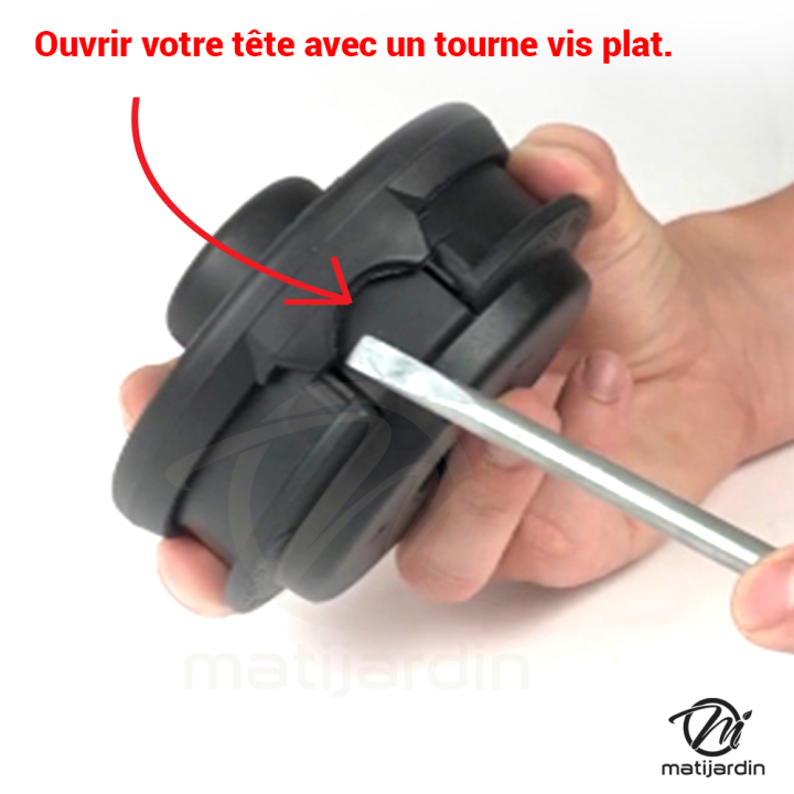Tête débroussailleuse 2 fils. Tap & Go. Ø 130 mm. Universelle. Tecomec