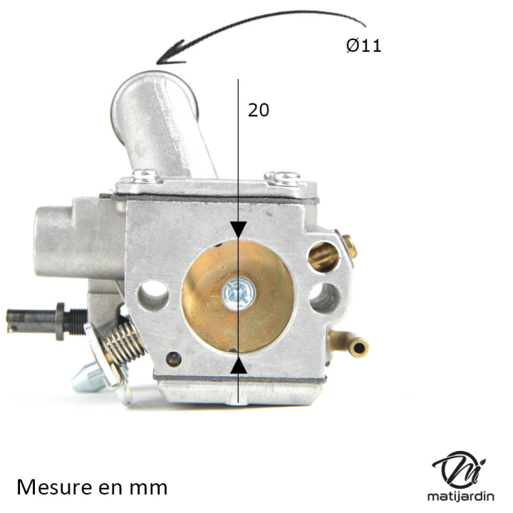 Carburateur pour tronçonneuse Stihl MS361