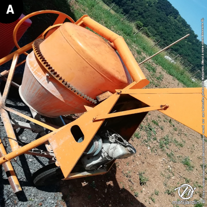 Filtre + robinet réservoir pour Bernard moteur