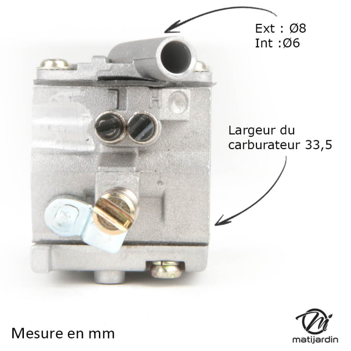 Carburateur pour tronçonneuse Stihl 038
