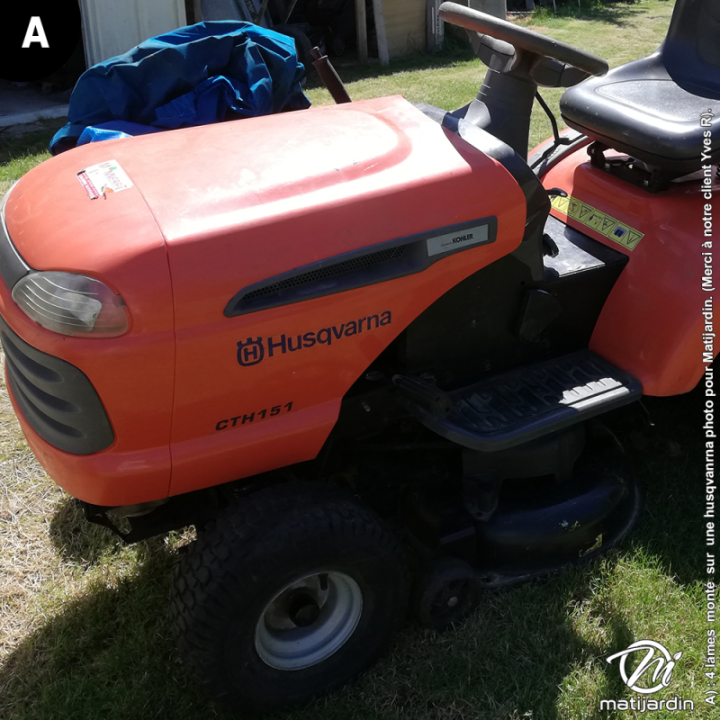 Lame tondeuse pour AYP/Roper coupe de 92 cm. N° 186387. Coupe 45,7 cm