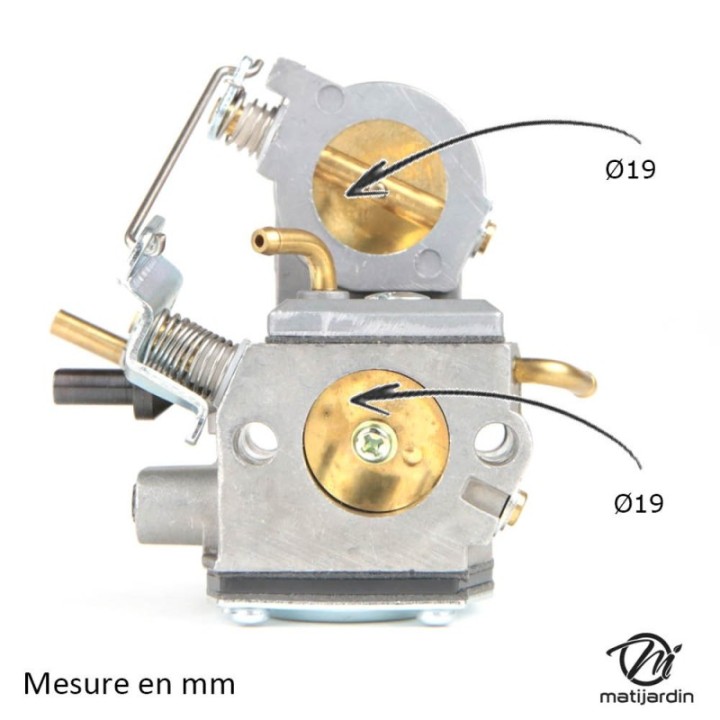 Carburateur pour découpeuse Husqvarna / Partner K750