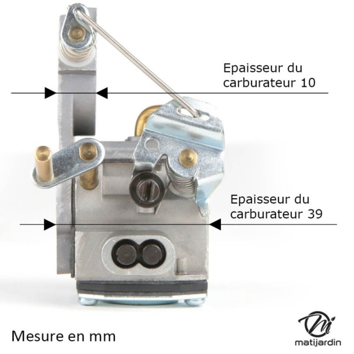 Carburateur pour découpeuse Husqvarna / Partner K750
