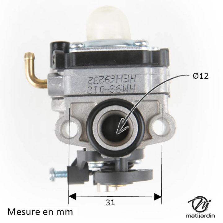 Carburateur pour moteur Honda GX22, GX25, GX31, GX34