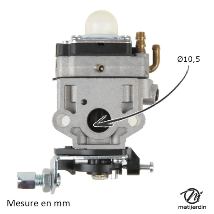 Carburateur complet Tillotson pour tronçonneuse Mitsubishi TL33