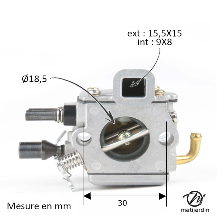 Carburateur pour tronçonneuse Stihl 034 MS340