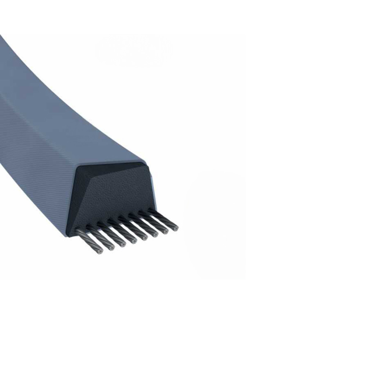 Courroie tondeuse Trapézoïdale A100 - 13 mm x 2590 mm