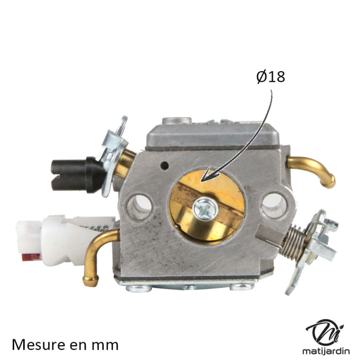 Carburateur pour tronçonneuse Husqvarna 340, 345, 350