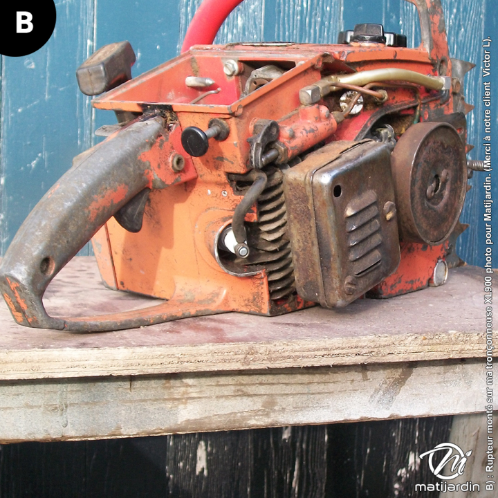 Rupteur pour tronçonneuse Homelite XL 700, XL 800, XL 900, XL 913M, XL 2100 S