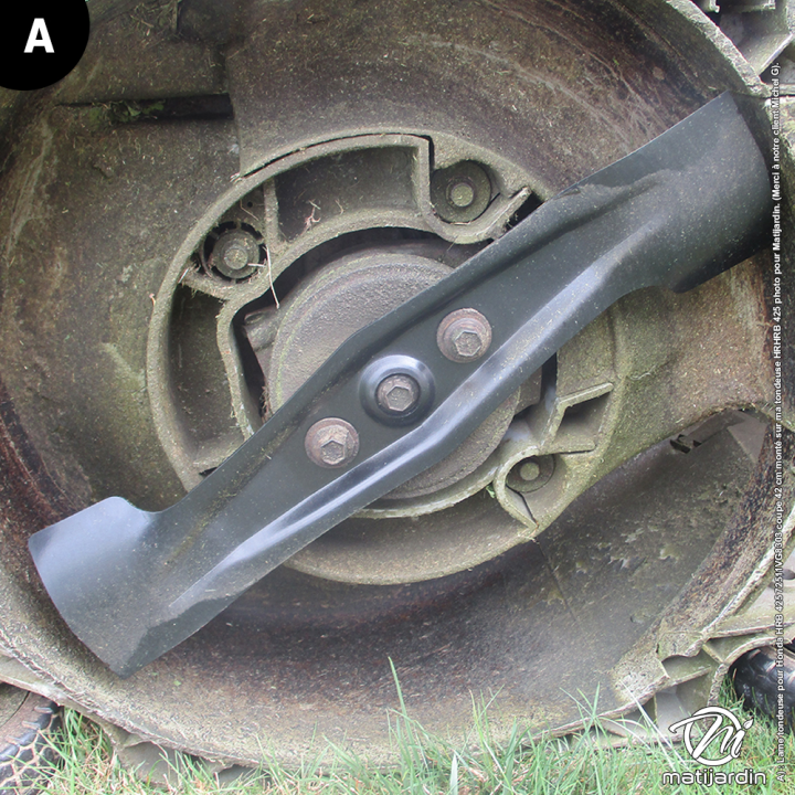Lame tondeuse pour Honda HRB 425. N° 72511.VG8010. Coupe 42 cm