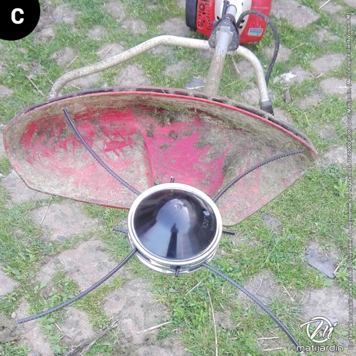 Tête débroussailleuse 4 fils. Alu. Universelle. Speed