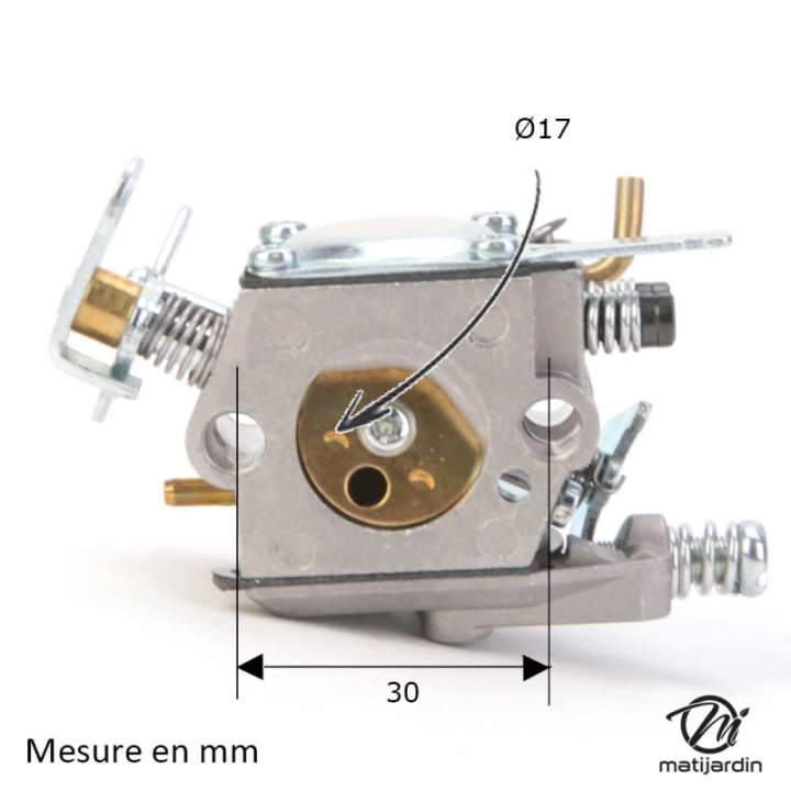 Carburateur pour Partner McCulloch Poulan 350 351 370 420