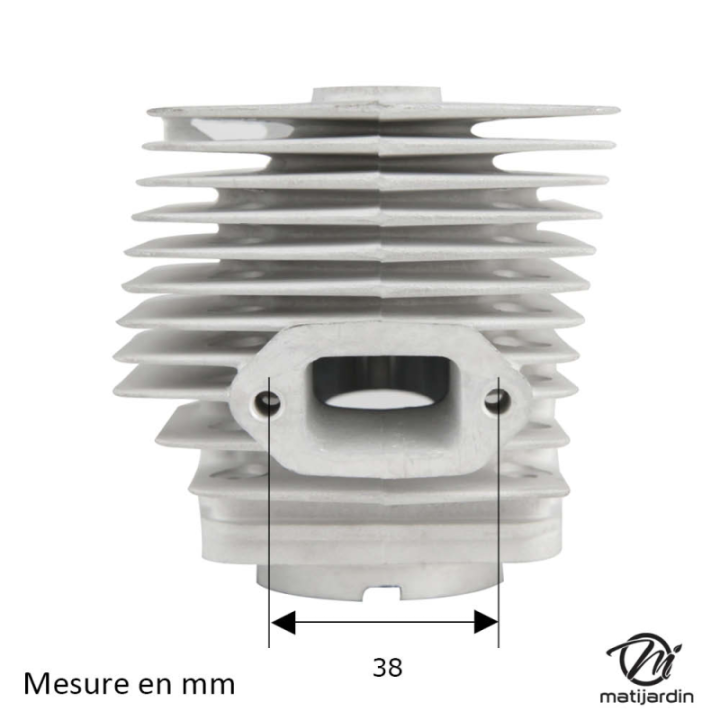 Cylindre piston pour débroussailleuse Stihl. Ø 40 mm