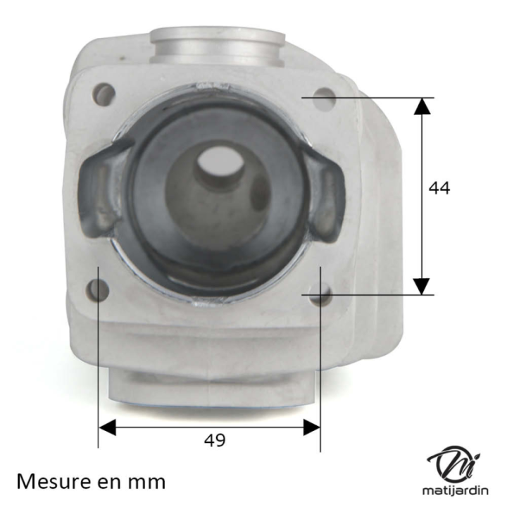 Cylindre piston pour débroussailleuse Stihl. Ø 40 mm