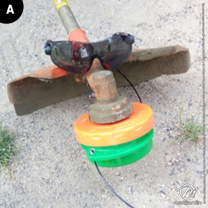 Tête débroussailleuse 2 fils Bump & Go. F 10x1,25. Arnetoli