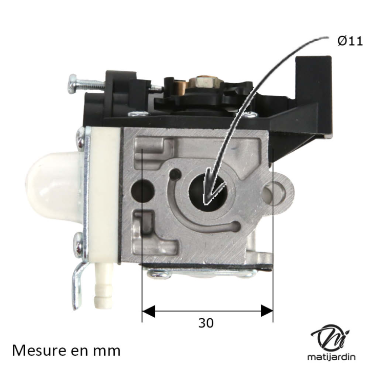 Carburateur pour débroussailleuse Echo SRM-265 SRM-265ES