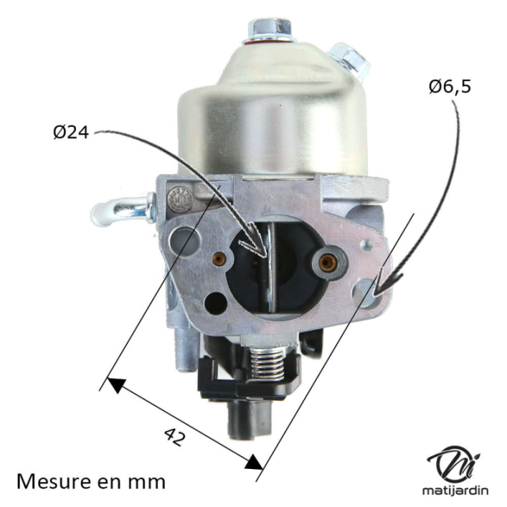 Carburateur pour tondeuse Honda HR215, HRB215, HRM215, HRC215, BE52BD