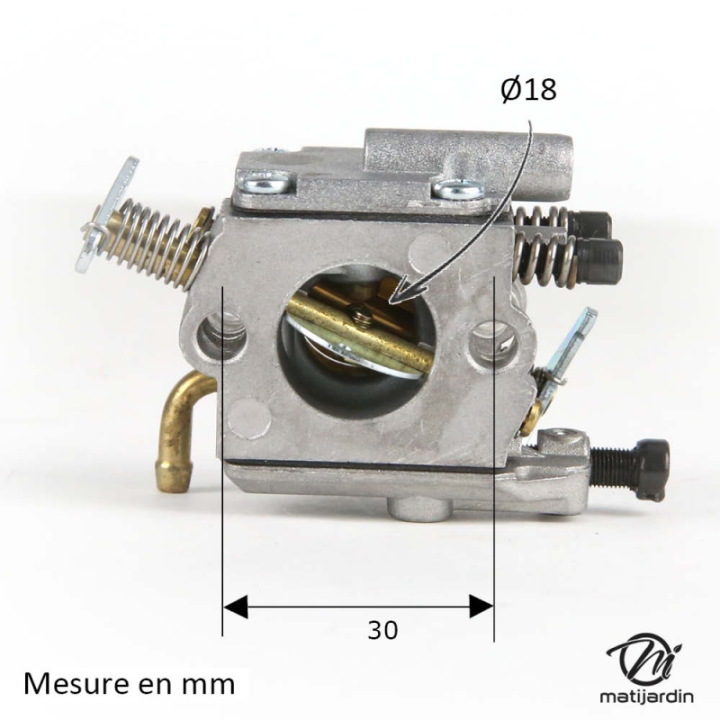 Carburateur pour tronçonneuse Stihl 020, 020T, MS200, MS200T