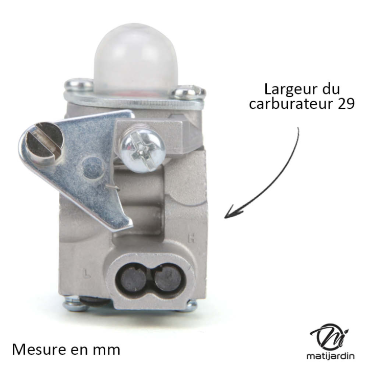 Carburateur pour Echo GT-2400, SRM-2400, PAS-2400, HCA-2400, PPT-2400, SRS-2400, HCA-2410, HCA-2500, SHC-2400