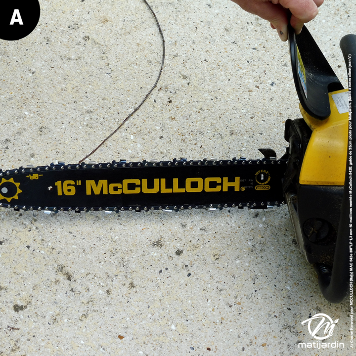 Chaine Kerwood pour MCCULLOCH (Italy) MAC 542e 3/8"LP 1,3 mm 50 maillons