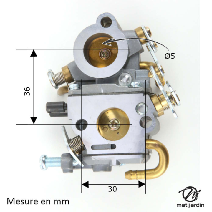 Carburateur complet pour découpeuse  Stihl TS410