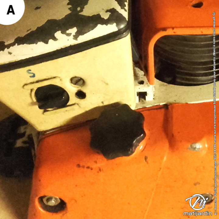 Bouchon d'huile pour tronçonneuse Stihl 08 08S