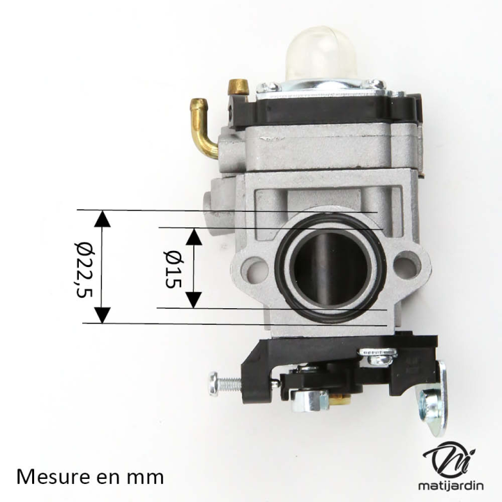 Carburateur complet Tillotson pour tronçonneuse Mitsubishi TL43
