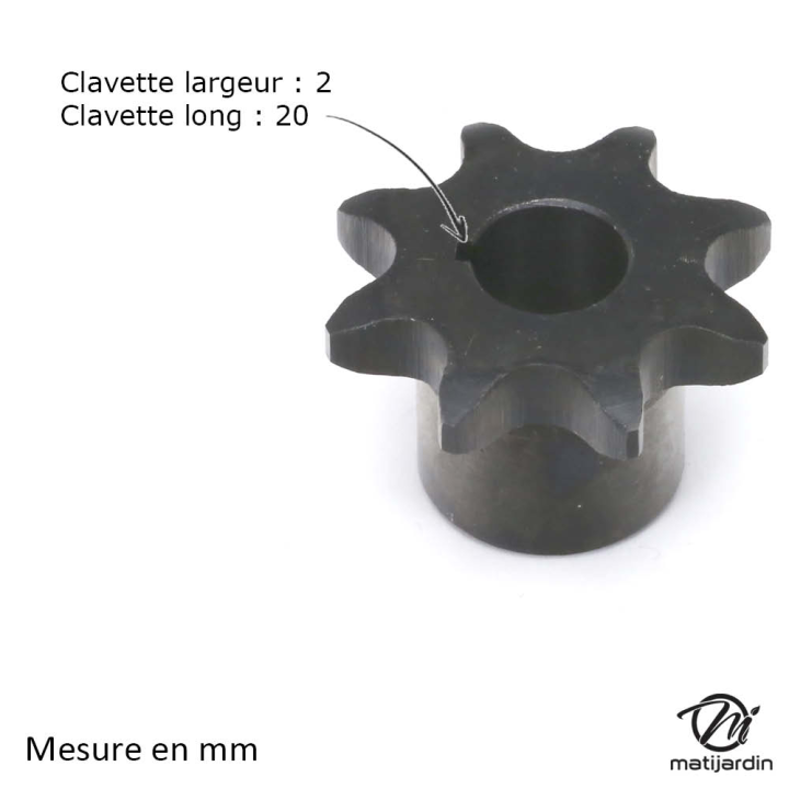 Pignon de chaîne transmission pour MTD N° origine 7480852