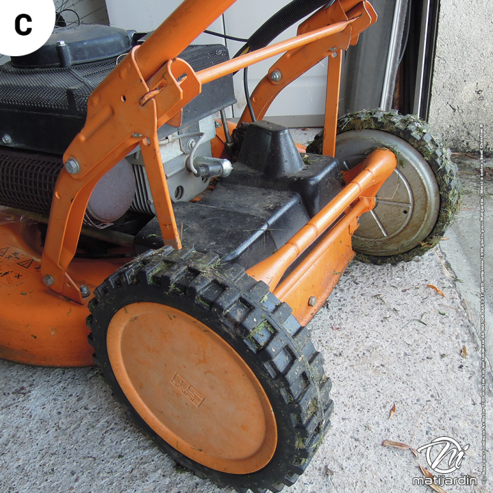 Roue pour tondeuse As Motor 5269