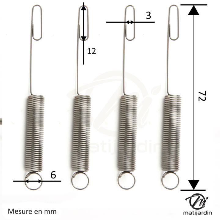 Ressort de régulateur pour moteur Briggs et Stratton réf 262759