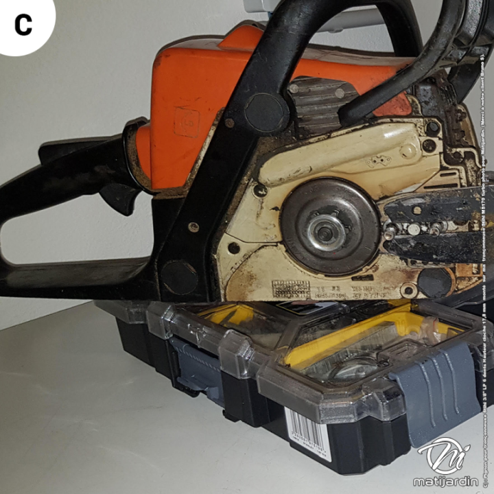 Pignon tronçonneuse Kerwood 6 dents pour Stihl étoile 3