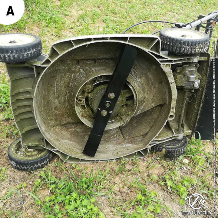 Lame tondeuse pour Honda HRX 537. N° 72531-VE2-010. Coupe 53 cm