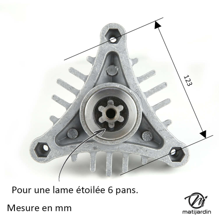 Palier de lame N° 165579 pour AYP