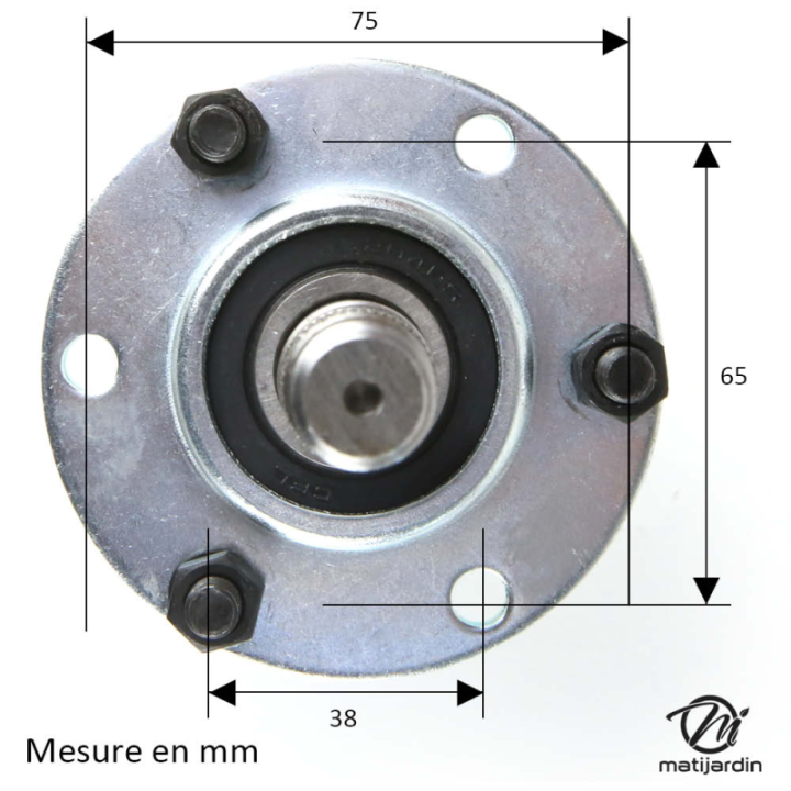 Palier de lame pour N° 717-0900 MTD