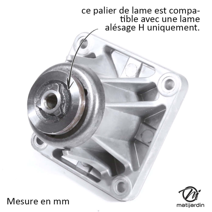 Palier de lame pour N° 918-0117 MTD