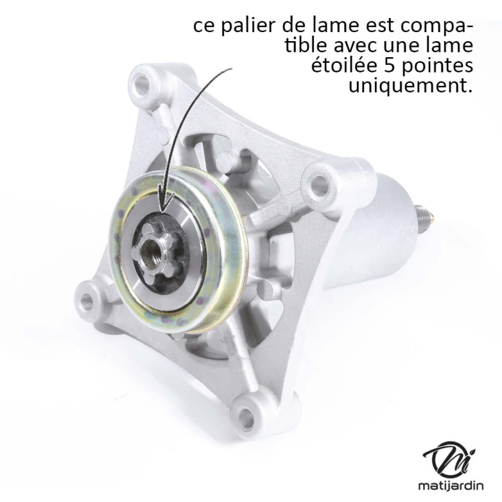 Palier de lame N° 187292, 192870 pour AYP