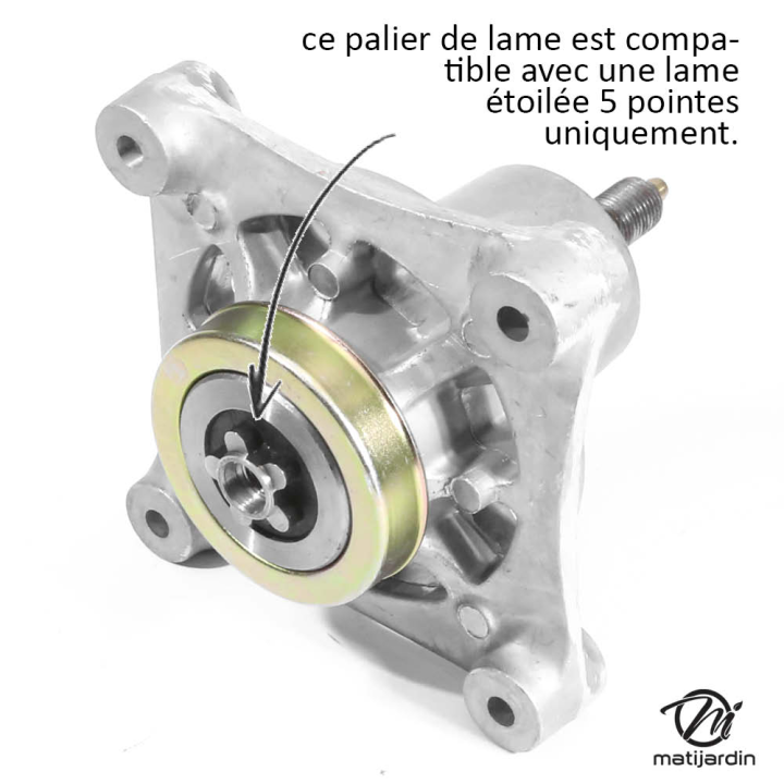 Palier de lame N° 174356, 5321743-56 pour AYP