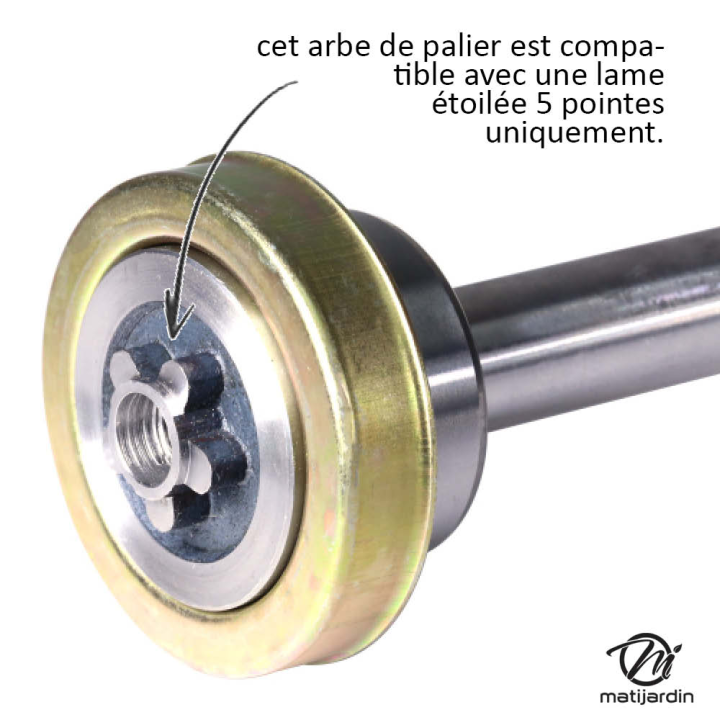 Arbre de palier N° 187291, 192872  pour AYP