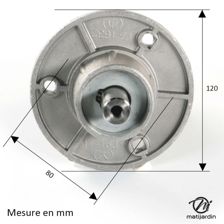 Palier de lame pour N° 82207201/0 Castelgarden