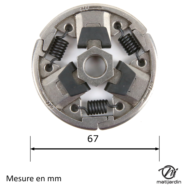Embrayage pour tronçonneuse Stihl 024, 026, MS240, MS260