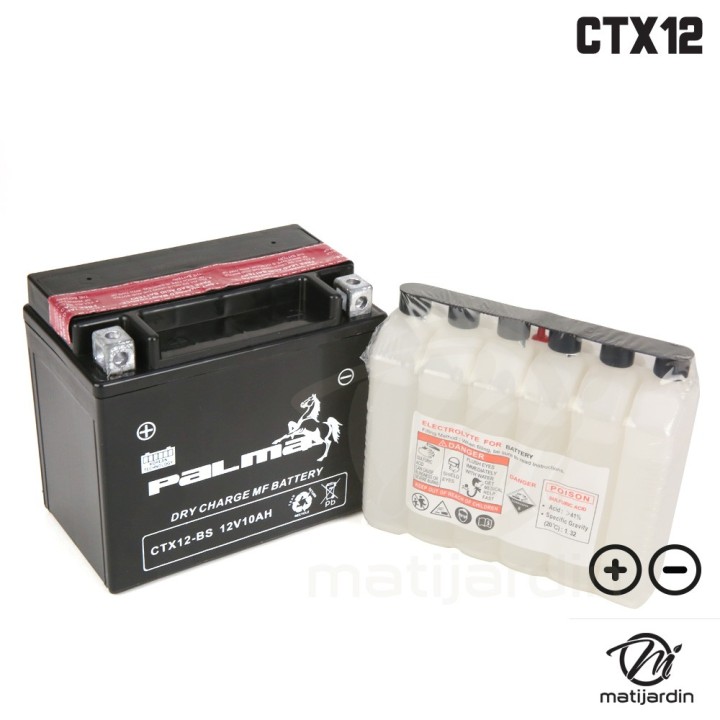 Batterie tondeuse Premium Palma CTX12-BS