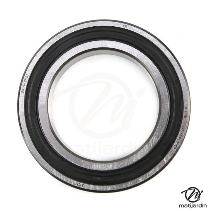 Roulement à billes 6014-2RS. Double étanchéité. Ø 110 mm. SKF