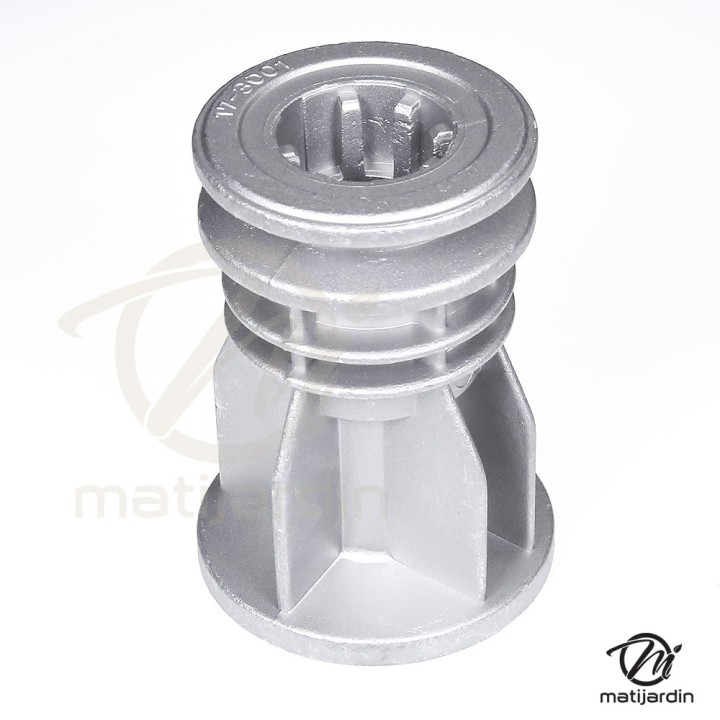 Support de lame, moyeu pour tondeuse Castelgarden N° 22465609/0, 22465575/0