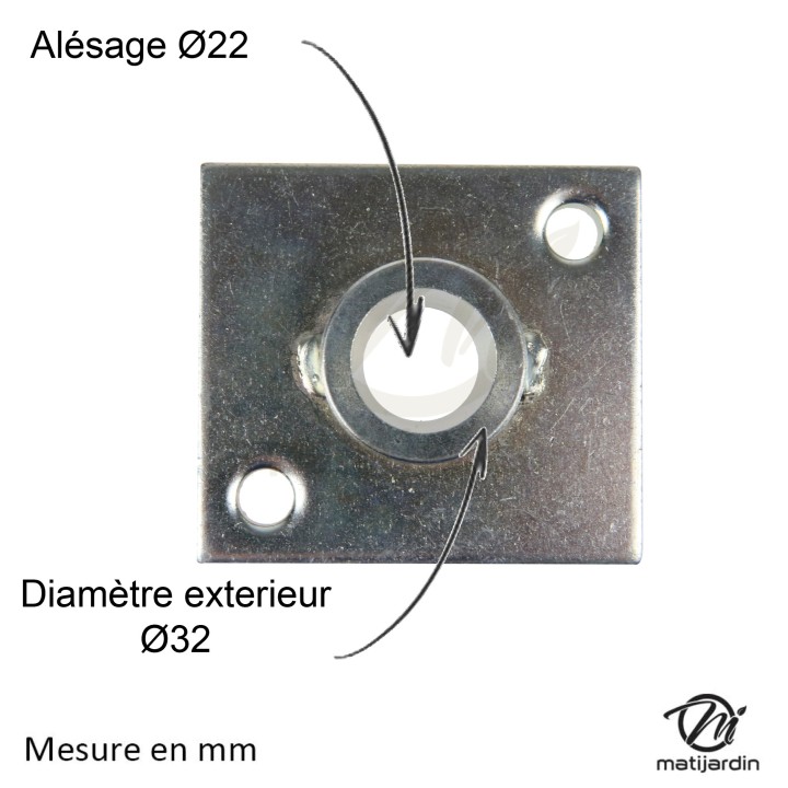 Support de lame, moyeu pour tondeuse Lawn Boy N° 677525