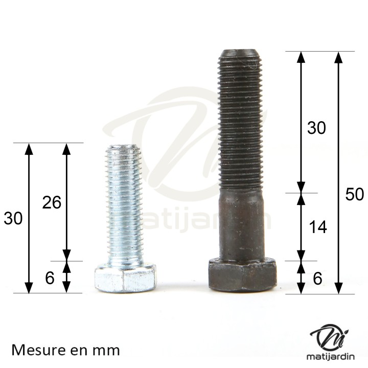 Support de lame, moyeu pour tondeuse MTD N° 10769