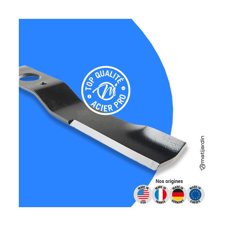 Lame tondeuse pour Daloz Kiva 6397 coupe 52,5 cm