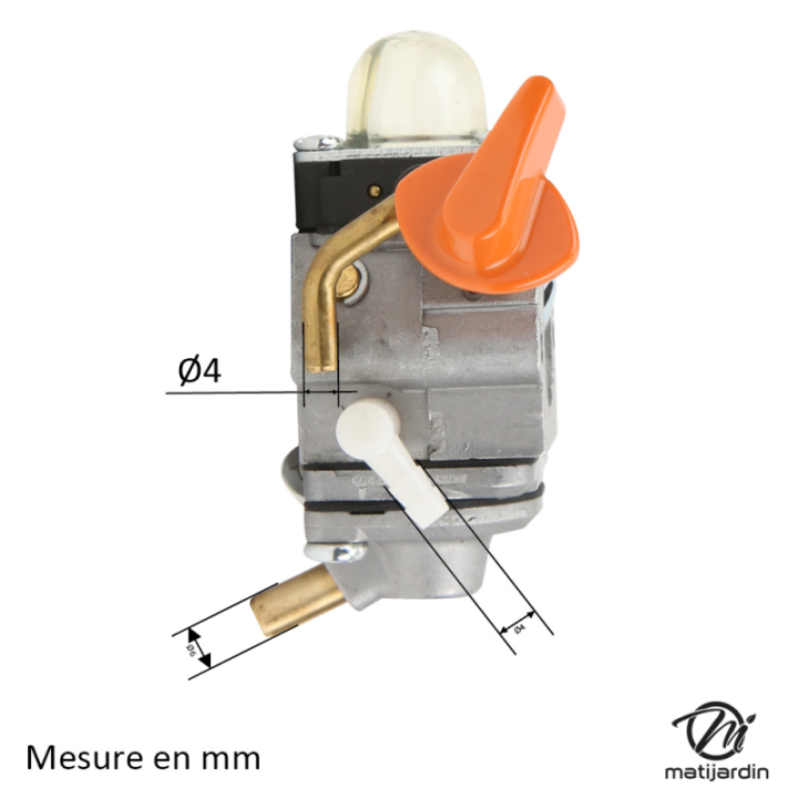 Carburateur pour FS310, FS130, FS110, FR130, KM130, HT130, HT131. 4180 120 0610, C1Q-S173