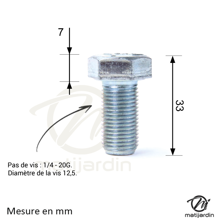 Vis de lame pour Snapper N° 9-0491