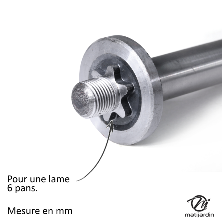 Arbre de palier longueur 152 mm pour MTD