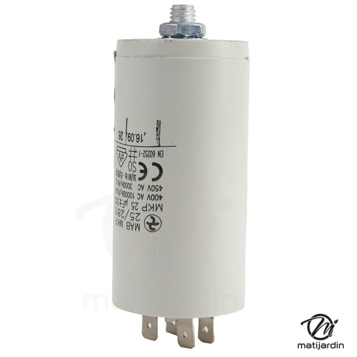 Condensateur 25 mF ECO 400 Volts